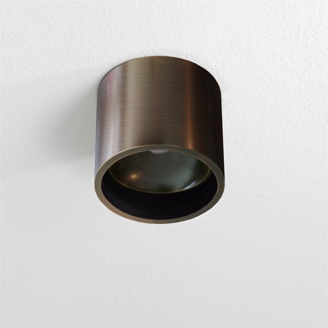 Artdelight Dali Plafondlamp Orleans - Donker Antiek Brons - Dim To Warm