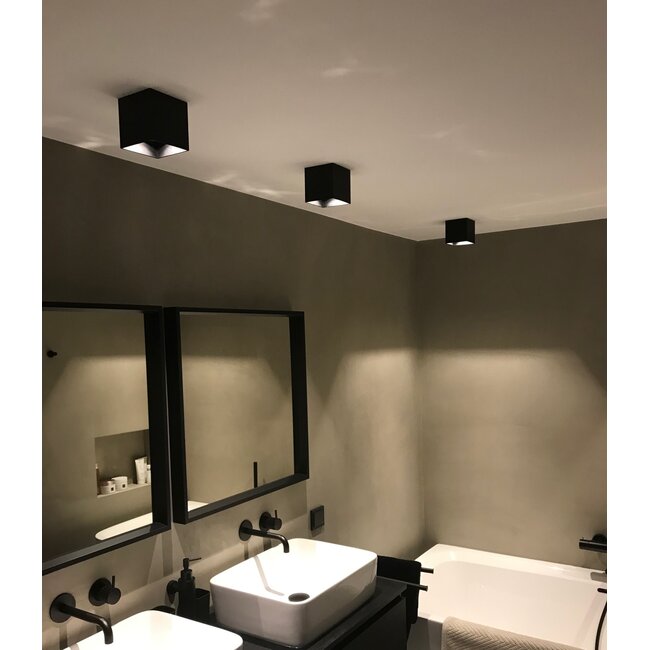 Artdelight Dali Plafondlamp Brock - Zwart