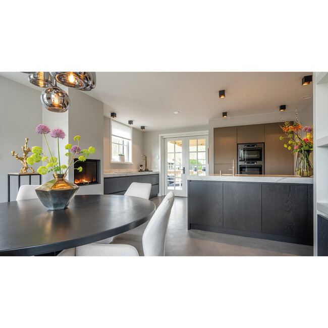 Artdelight Dali Plafondlamp Brock - Zwart