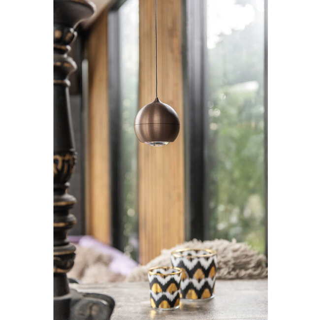 Artdelight Dali Hanglamp Miami - Donker Brons