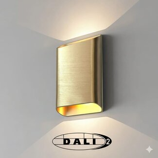 Artdelight Dali Wandlamp Diaz L - Goud