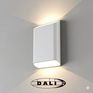 Artdelight Dali Wandlamp Diaz L - Wit