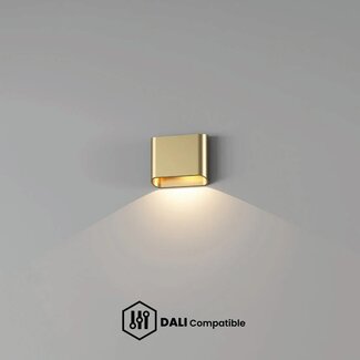 Artdelight Dali Wandlamp Diaz 1L - Goud