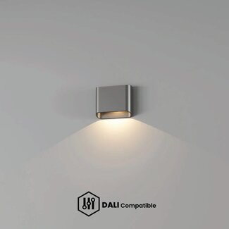 Artdelight Dali Wandlamp Diaz 1L  - Staalgrijs