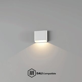 Artdelight Dali Wandlamp Diaz 1L - Wit