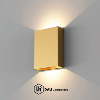 Artdelight Dali Wandlamp Memphis - Warm Goud