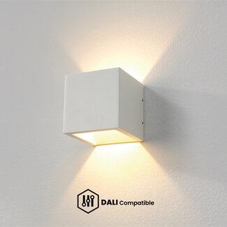Artdelight Dali Wandlamp Cube - Wit