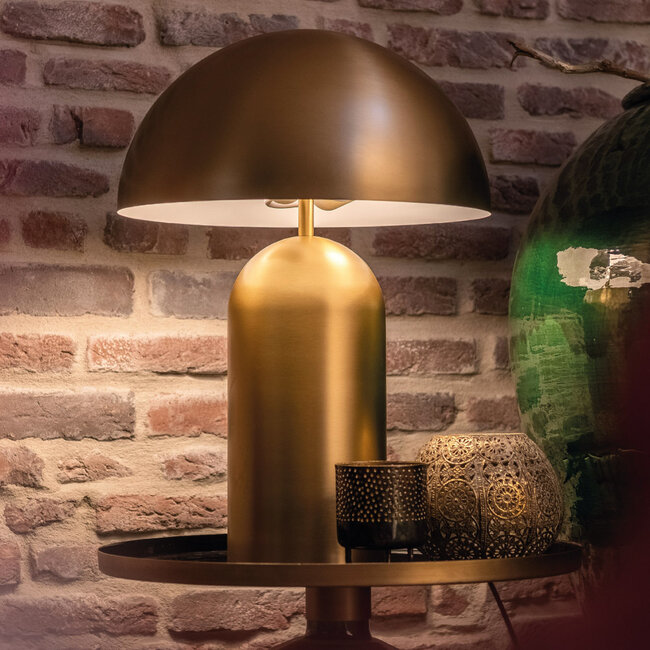 Artdelight Tafellamp Best 35 - Goud - Verpakkingsschade