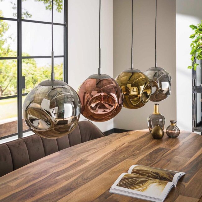 HELDR! Hanglamp Zara 4L - Multicolor - Verpakkingsschade