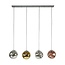 HELDR! Hanglamp Zara 4L - Multicolor - Verpakkingsschade