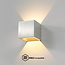 Artdelight Dali Wandlamp Cube - Aluminium
