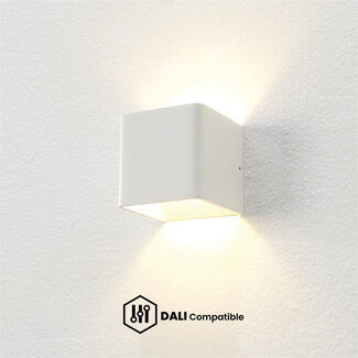 Artdelight Dali Wandlamp Fulda - Wit - Dim To Warm