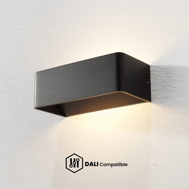 Artdelight Dali Wandlamp Mainz - Zwart
