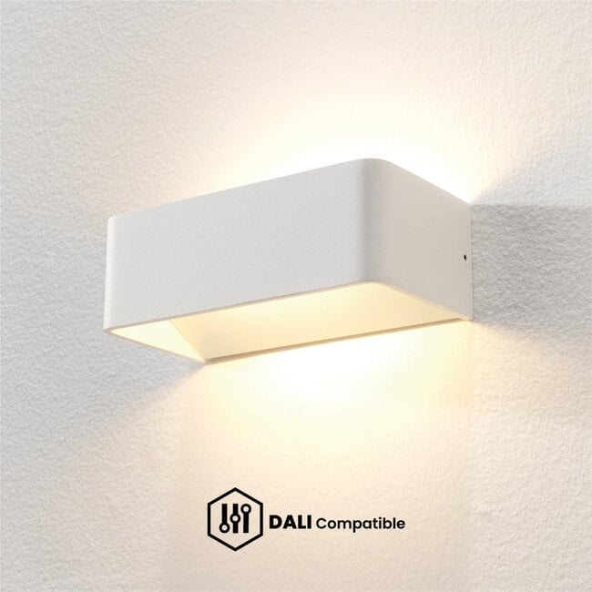 Artdelight Dali Wandlamp Mainz - Wit