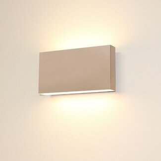 Artdelight Wandlamp Box 2L - Champagne