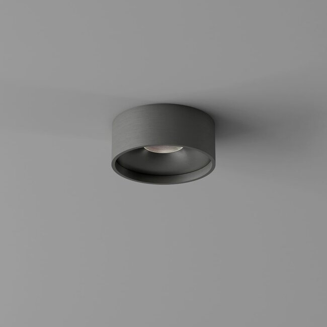 Artdelight Plafondlamp Oran - Staalgrijs