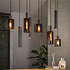 HELDR! Hanglamp Firenze 9L Brons/Bruin
