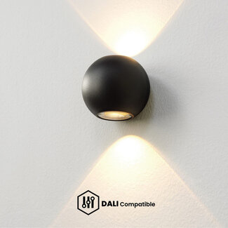 Artdelight Dali Wandlamp Denver - Zwart