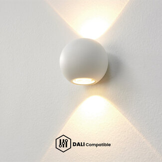 Artdelight Dali Wandlamp Denver - Wit