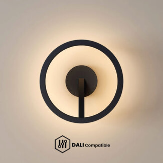 Artdelight Dali Wandlamp Oregon - Zwart