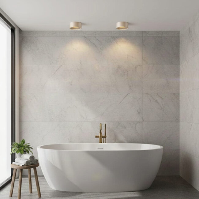 Artdelight Plafondlamp Oran - Champagne