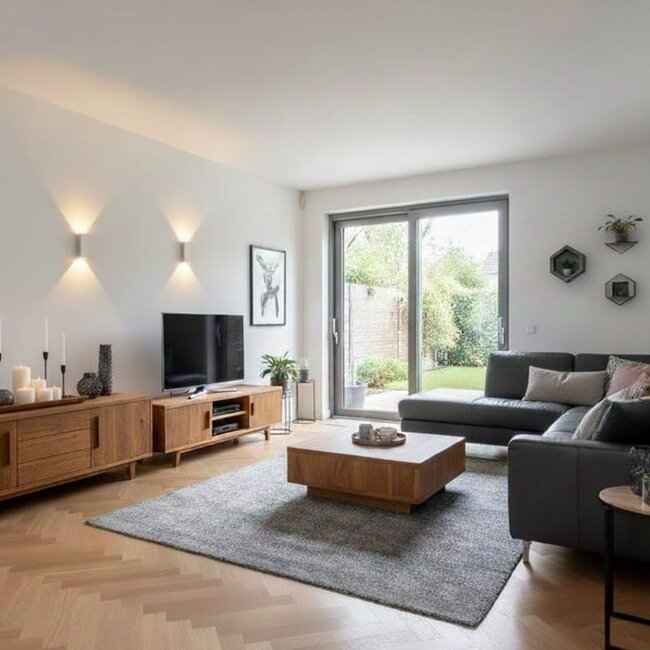 Artdelight Wandlamp Dante 2 - Champagne