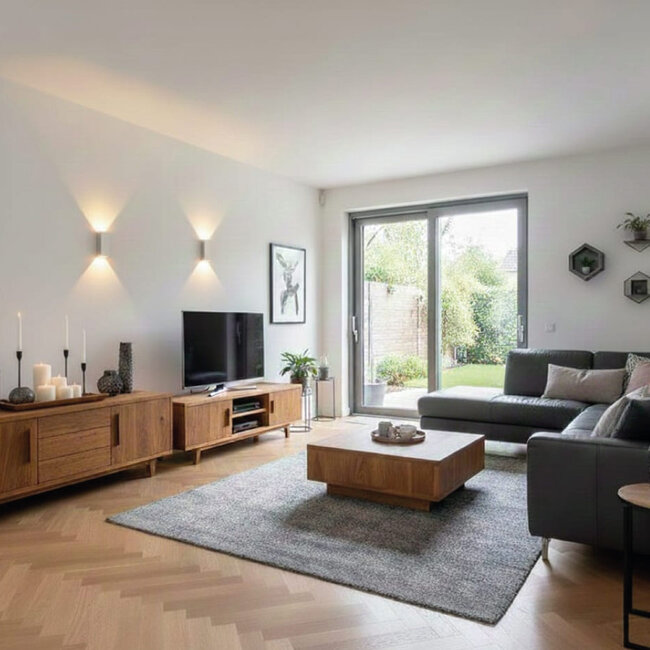 Artdelight Wandlamp Dante 2 - Wit