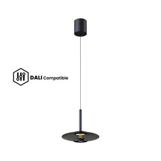 Artdelight Dali Hanglamp Madison - Zwart/Smoke