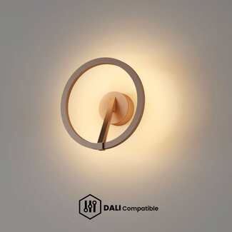 Artdelight DALI Wandlamp Oregon - Donker Brons