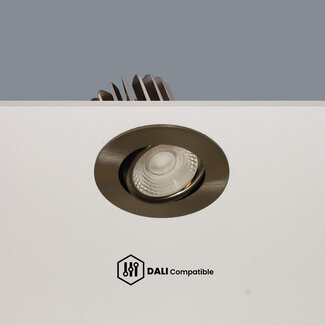 Artdelight DALI Inbouwspot Venice DL 2208 - Mat Staal