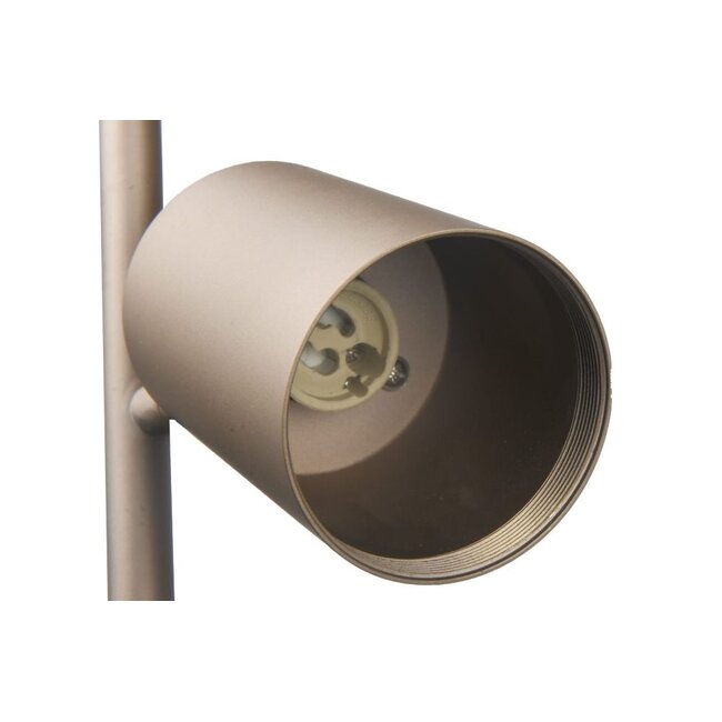 Artdelight Vloerlamp Megano 2L - Champagne