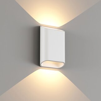 Artdelight Wandlamp Diaz S - Wit - Dim To Warm