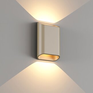 Artdelight Wandlamp Diaz S - Champagne - Dim To Warm