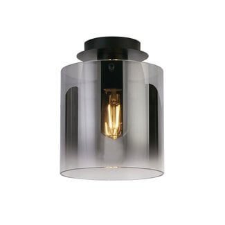 Searchlight Plafondlamp Sweden 1L - Rookglas