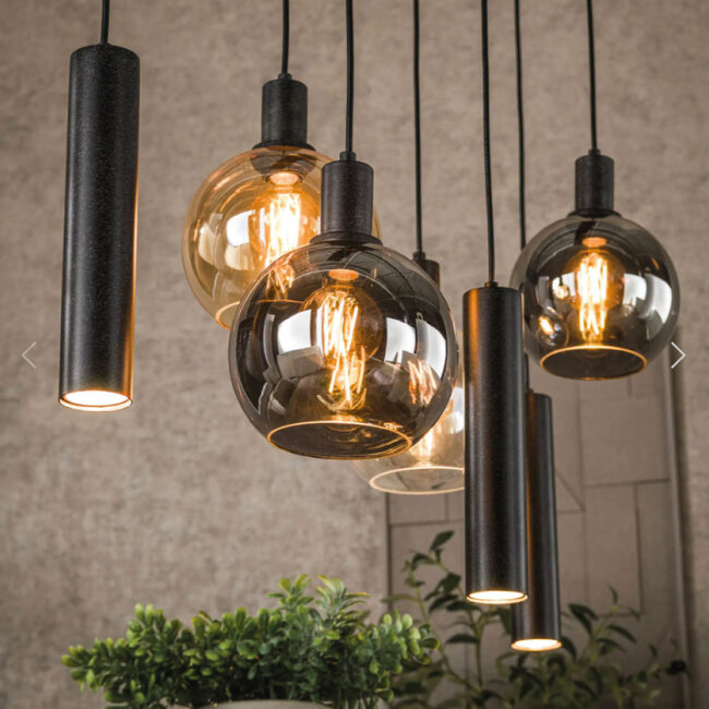 HELDR! Hanglamp Mori 7L - Multicolor