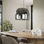 HELDR! Hanglamp Gialli 1L XL - Rookglas