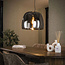 HELDR! Hanglamp Gialli 1L XL - Rookglas