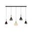 HELDR! Hanglamp Donna 5L - Multicolor