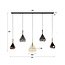 HELDR! Hanglamp Donna 5L - Multicolor