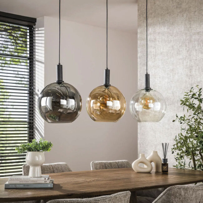 HELDR! Hanglamp Mori 3L - Multicolor