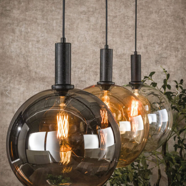 HELDR! Hanglamp Mori 3L - Multicolor