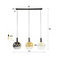 HELDR! Hanglamp Mori 3L - Multicolor