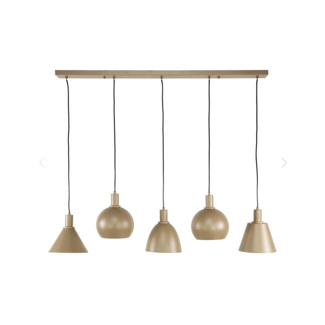 HELDR! Hanglamp Adani 5L - Beige