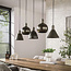 HELDR! Hanglamp Adani 5L - Bruin/Brons