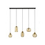 HELDR! Hanglamp Orua 5L - Lichtbruin
