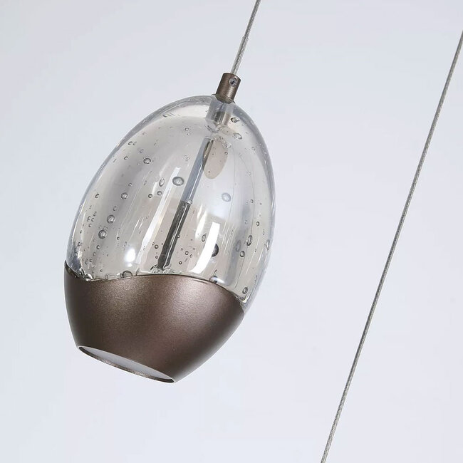 Searchlight Hanglamp Seeds 5L Rond - Latte/Champagne