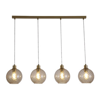 Searchlight Hanglamp Radiance 4L - Goud/Champagne