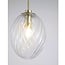 Searchlight Hanglamp Whirl 1L - Goud/Helder