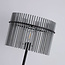 Searchlight Vloerlamp Swizzle - Zwart/Rookglas