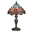 Searchlight Tafellamp Dragonfly - Brons/Glas in lood